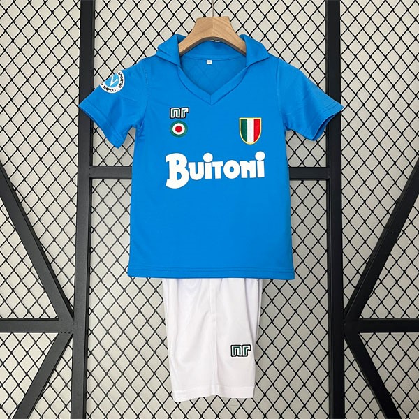 Camiseta Napoli 1st Retro Niño 1987 1988
